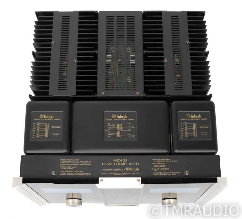 McIntosh MC402 Stereo Power Amplifier; MC-402