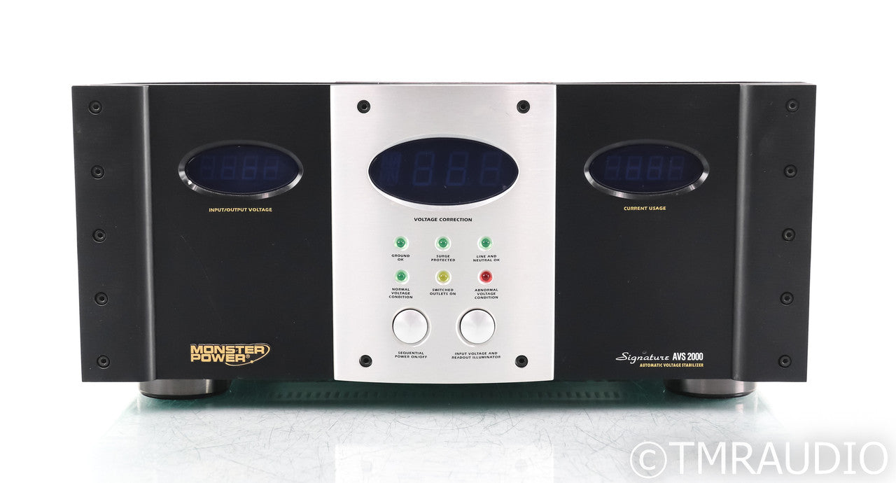 Monster Power Signature AVS 2000 AC Power Line Conditioner; AVS2000