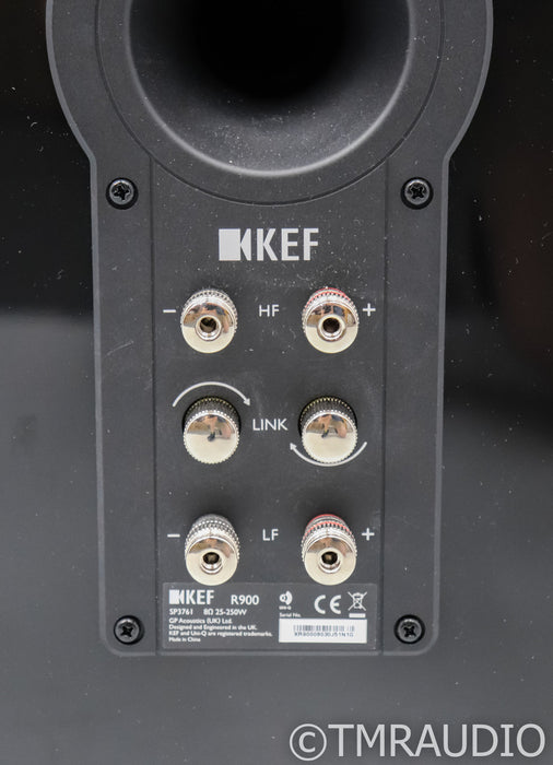KEF R900 Floorstanding Speakers; Gloss Black Pair