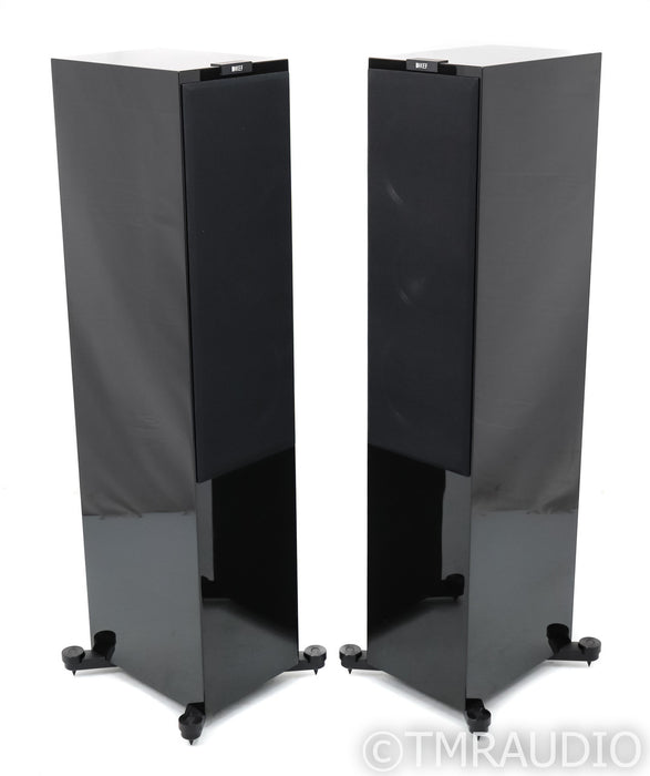 KEF R900 Floorstanding Speakers; Gloss Black Pair