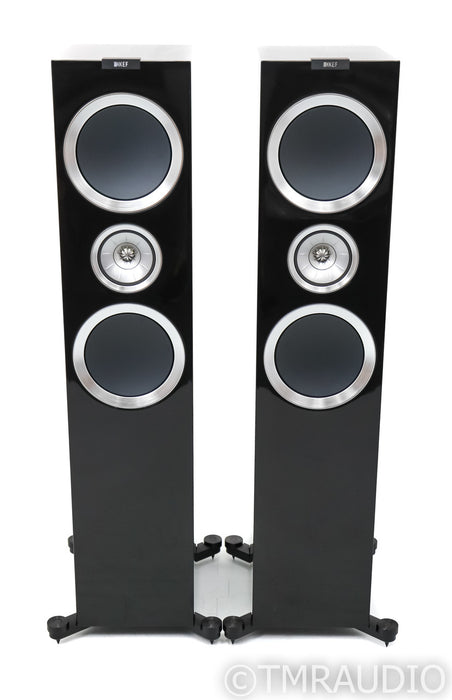 KEF R900 Floorstanding Speakers; Gloss Black Pair