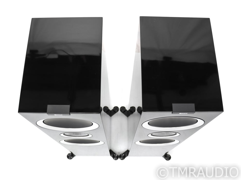 KEF R900 Floorstanding Speakers; Gloss Black Pair