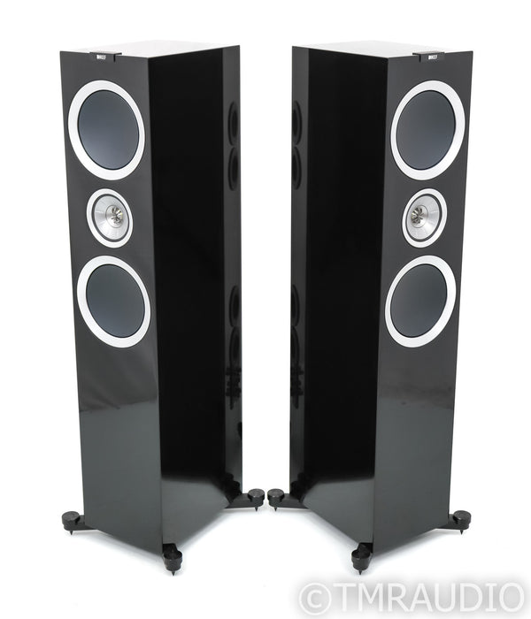 KEF R900 Floorstanding Speakers; Gloss Black Pair