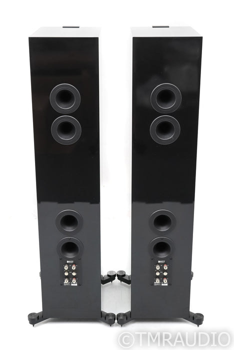 KEF R900 Floorstanding Speakers; Gloss Black Pair