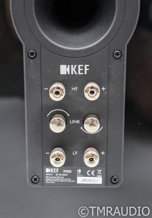 KEF R900 Floorstanding Speakers; Gloss Black Pair