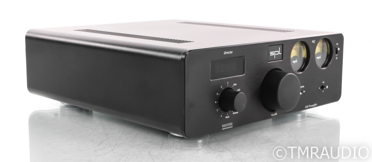 SPL Director Mk2 Stereo Preamplifier / DAC; Black (Open Box)