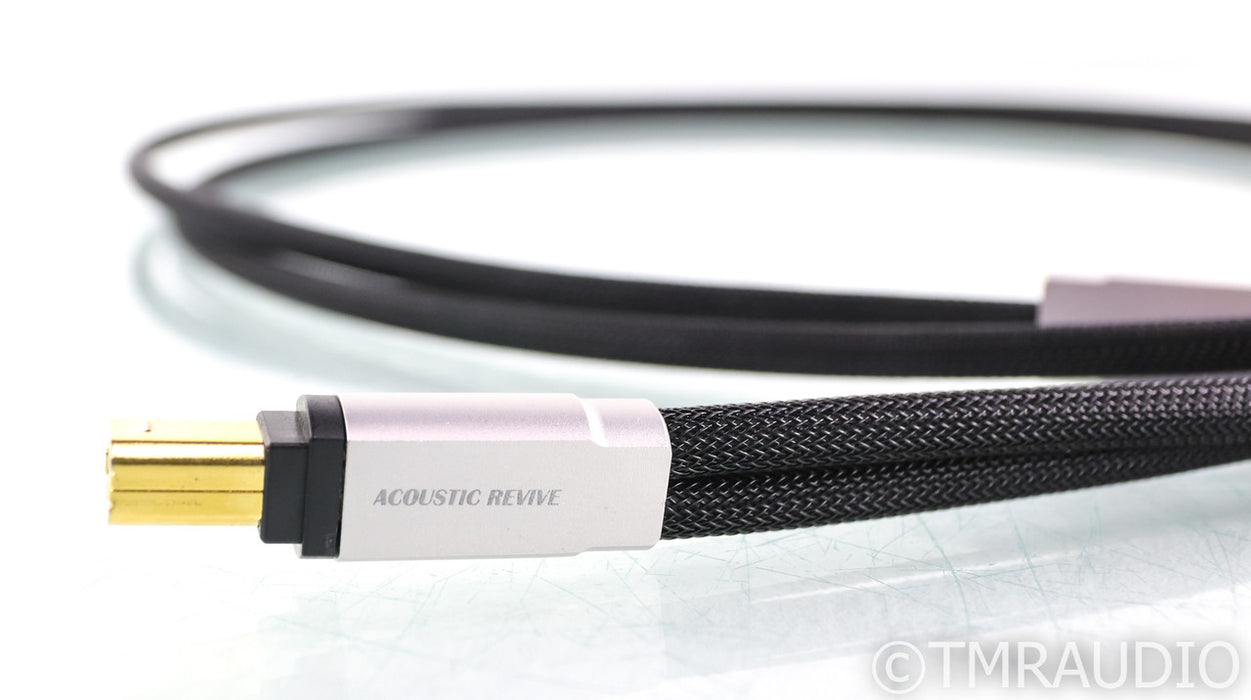 Acoustic Revive USB-1. OSB Cable; 3ft Digital Interconnect; USB-B to Dual USB-A