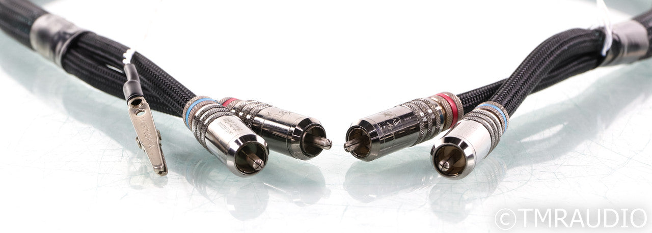 Silver Audio Silver Breeze RCA Phono Cable; 1m Pair