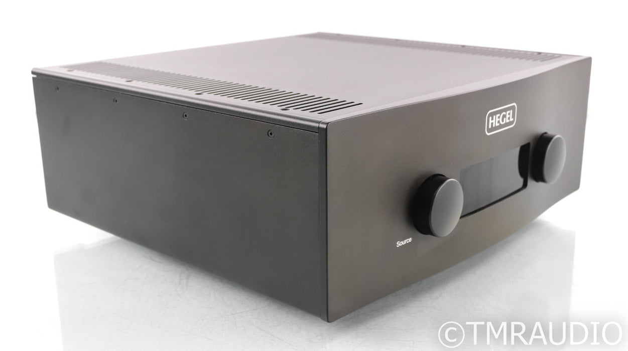 Hegel H590 Stereo Integrated Amplifier; Remote; Black; Wireless / DAC