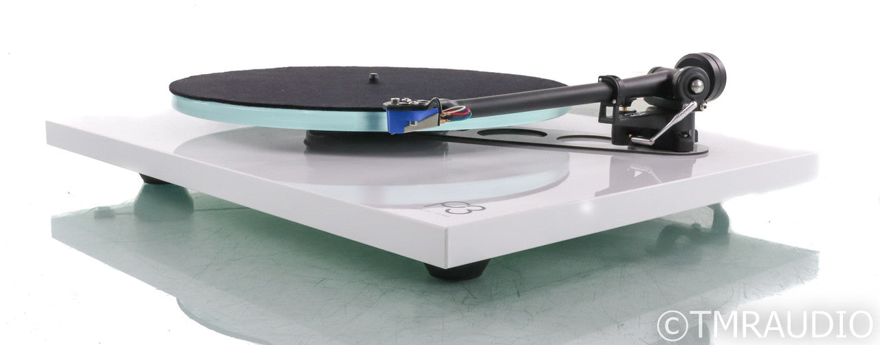 Rega Planar 3 Belt Drive Turntable; Elys 2 MM Cartridge; RB330 Tonearm; White