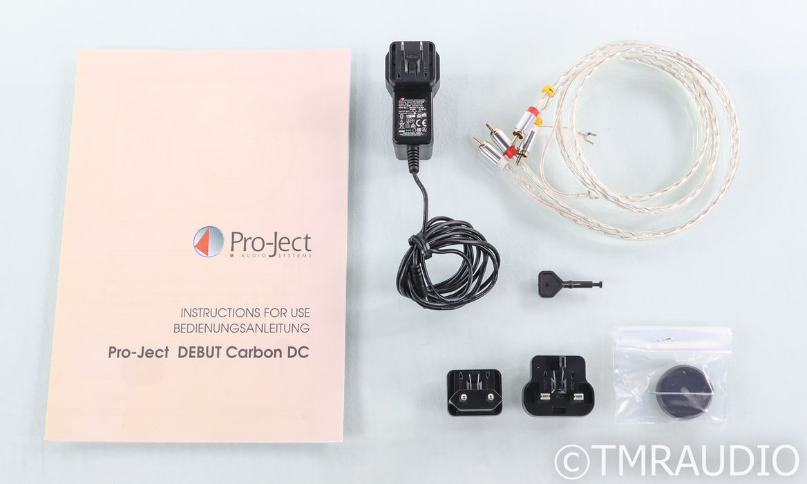Pro-Ject Debut Carbon DC Belt-Drive Turntable; Walnut; Ortofon 2M Red Cartridge