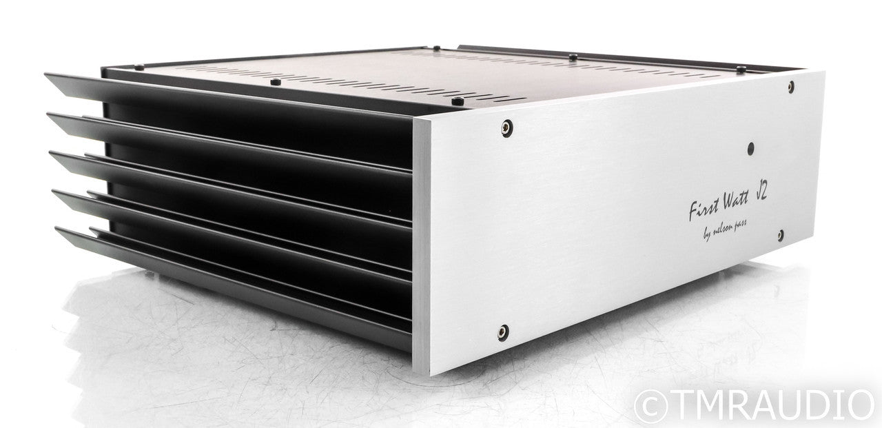 First Watt J2 Stereo Power Amplifier; JFET; Nelson Pass (Low Hours)