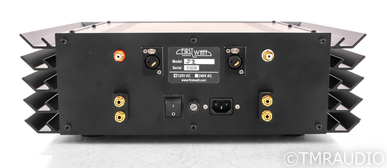 First Watt J2 Stereo Power Amplifier; JFET; Nelson Pass; Silver; J-2
