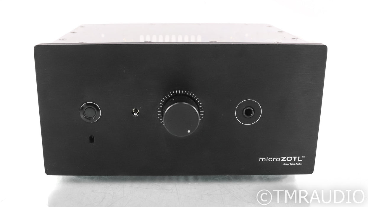 Linear Tube Audio MicroZOTL MZ2 Tube Headphone Amplifier; LPS; Remote