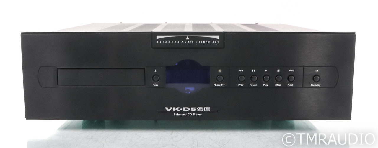 BAT VK-D5SE 24-bit Tube CD Player; Black; Remote; VK5DSE