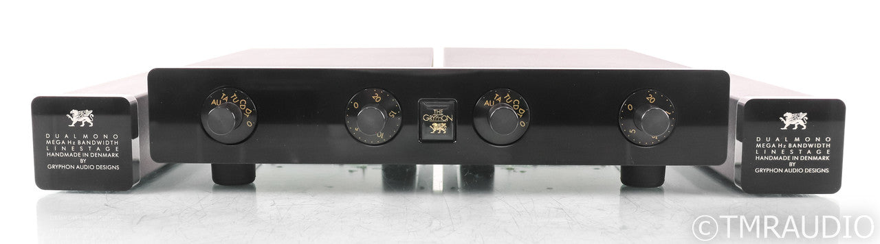 Gryphon Linestage Dual Mono Preamplifier; Black