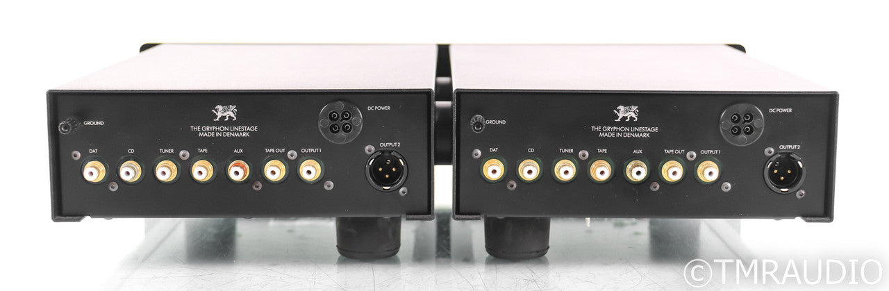 Gryphon Linestage Dual Mono Preamplifier; Black