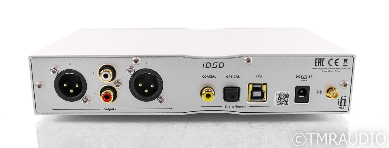 iFi Neo iDSD DAC / Headphone Amplifier; Silver; MQA; Bluetooth; Remote