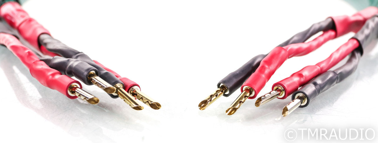 AudioQuest Pike's Peak Speaker Cables; 6ft Pair; 72v DBS