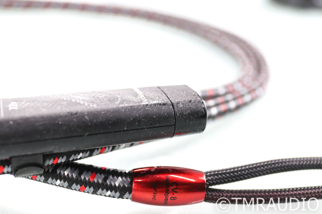 AudioQuest CV-8 Speaker Cables; 8ft Pair; CV8; 72v DBS