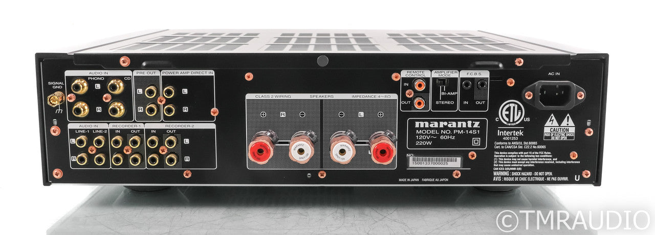 Marantz PM-14S1 Stereo Integrated Amplifier; PM14S1; Remote