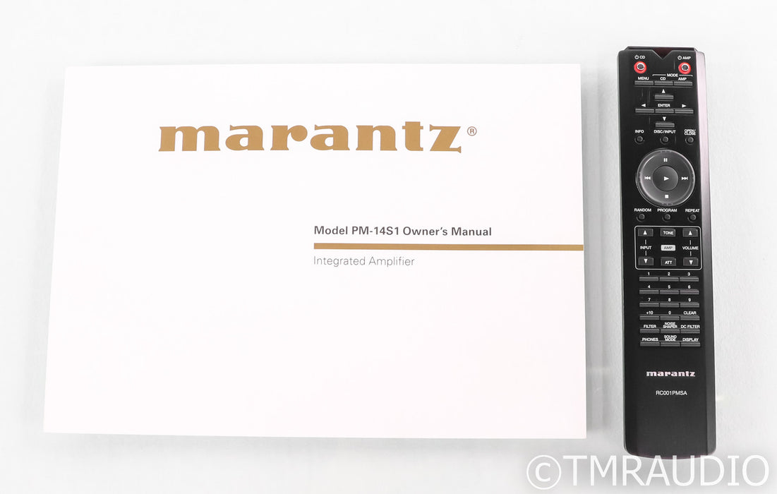 Marantz PM-14S1 Stereo Integrated Amplifier; PM14S1; Remote