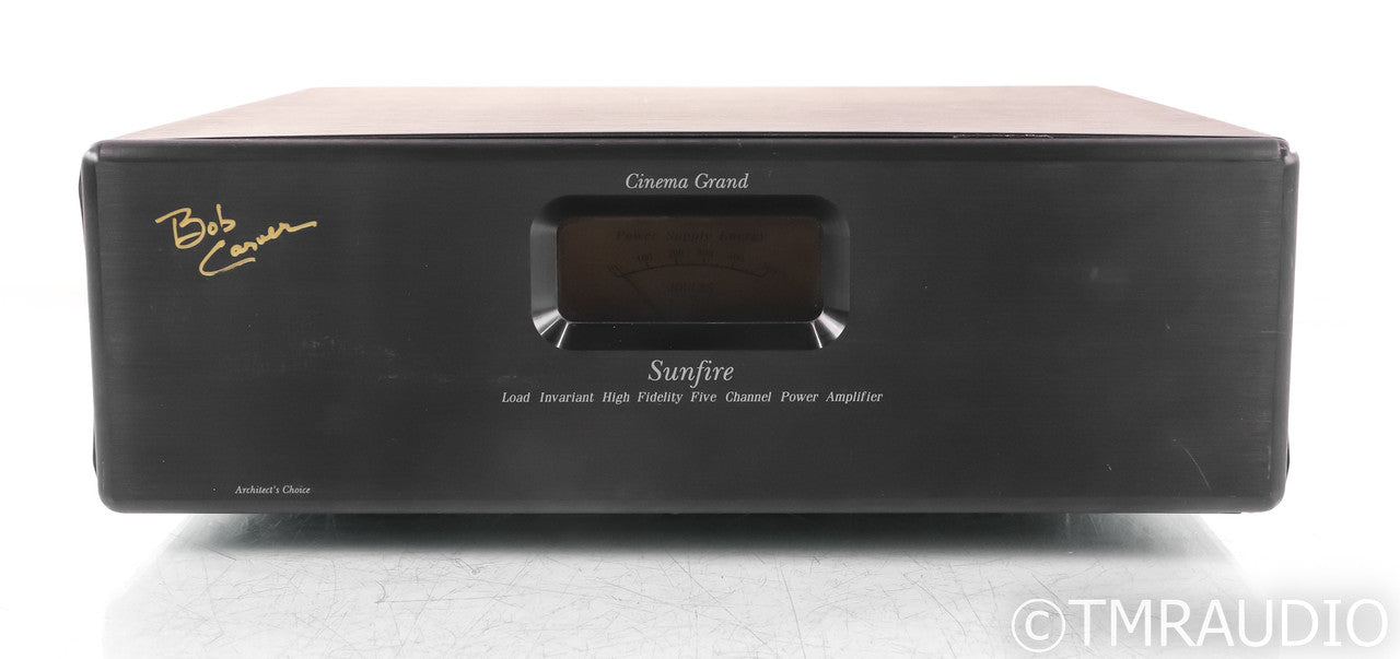 Sunfire Cinema Grand 5-Channel Power Amplifier; Bob Carver