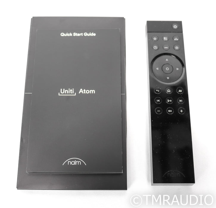 Naim Uniti Atom Wireless Streaming integrated Amplifier; Black; Remote