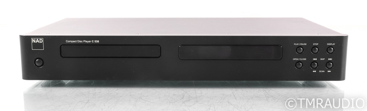 NAD C 538 CD Player; Black; Remote
