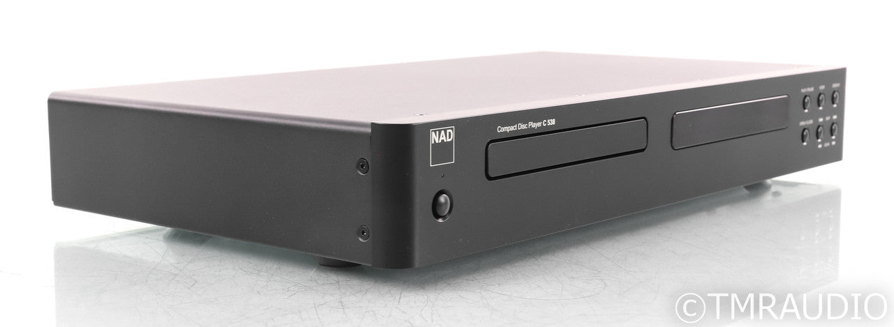 NAD C 538 CD Player; Black; Remote