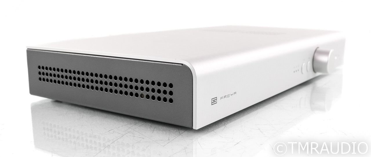 Schiit Freya S Stereo Preamplifier; Silver; Remote