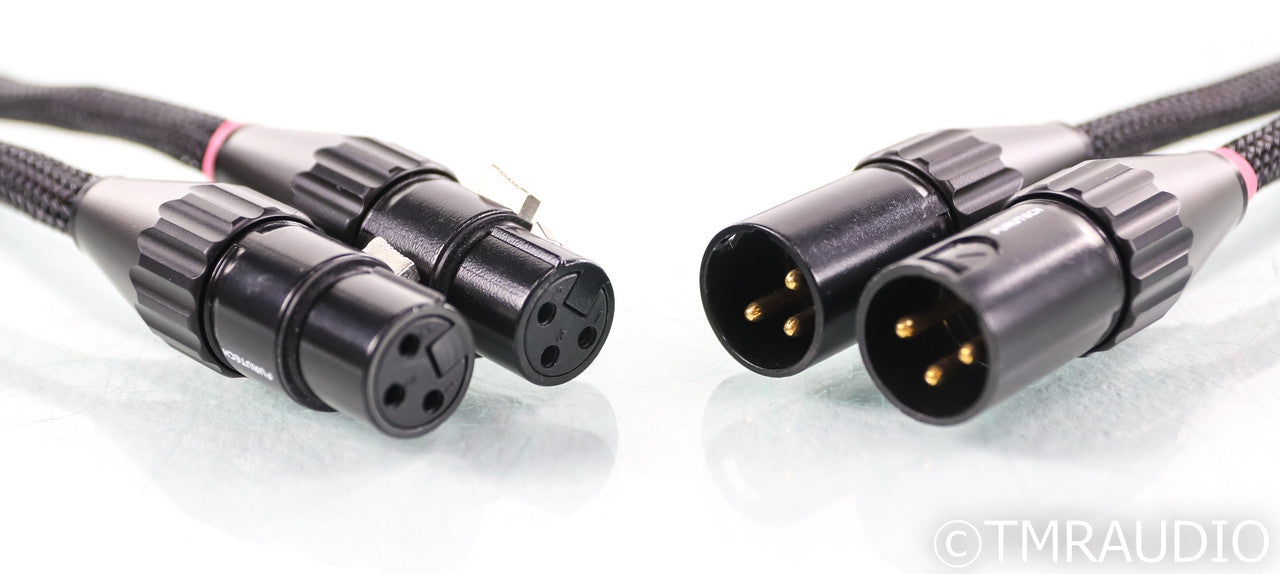 WyWires Diamond XLR Cables; 4ft Pair Balanced Interconnects