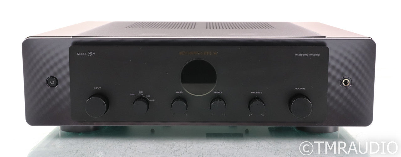 Marantz Model 30 Stereo Integrated Amplifier; Remote; Black; MM / MC Phono