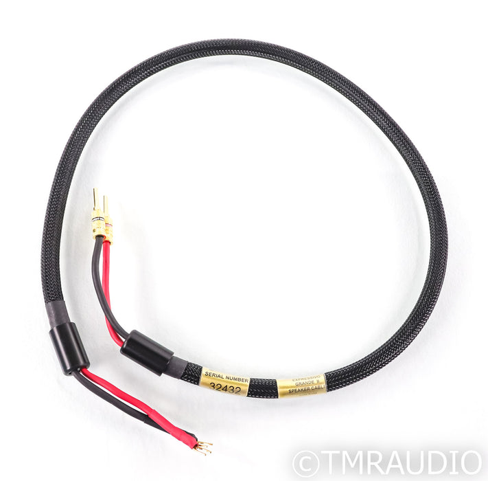 Straight Wire Expressivo Grande II Speaker Cable; Single 4ft Cable