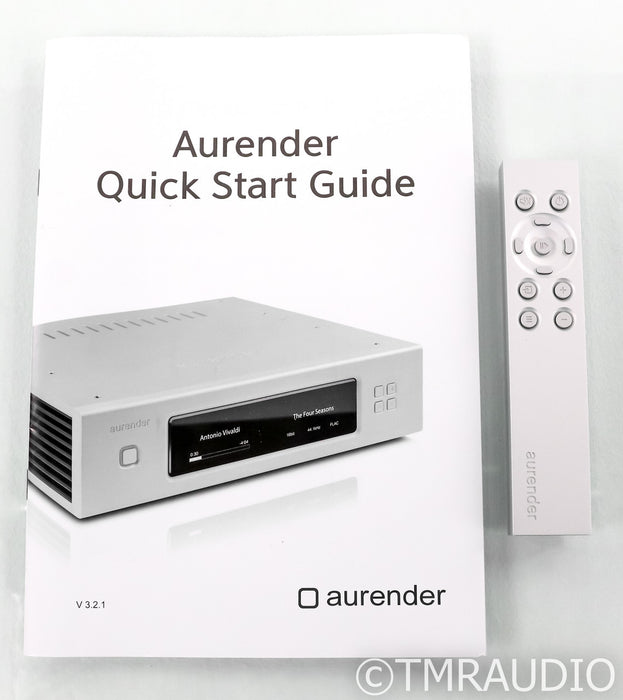 Aurender A10 Network Server / Streamer; Silver; Remote; 4TB (Open Box)