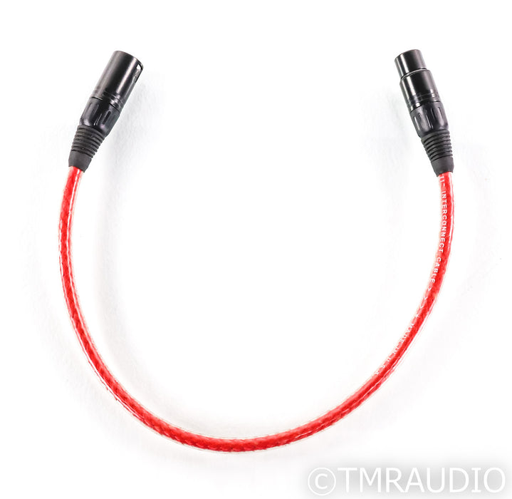 Straight Wire Encore II XLR Cable; Single .5m Balanced Interconnect; Encore2
