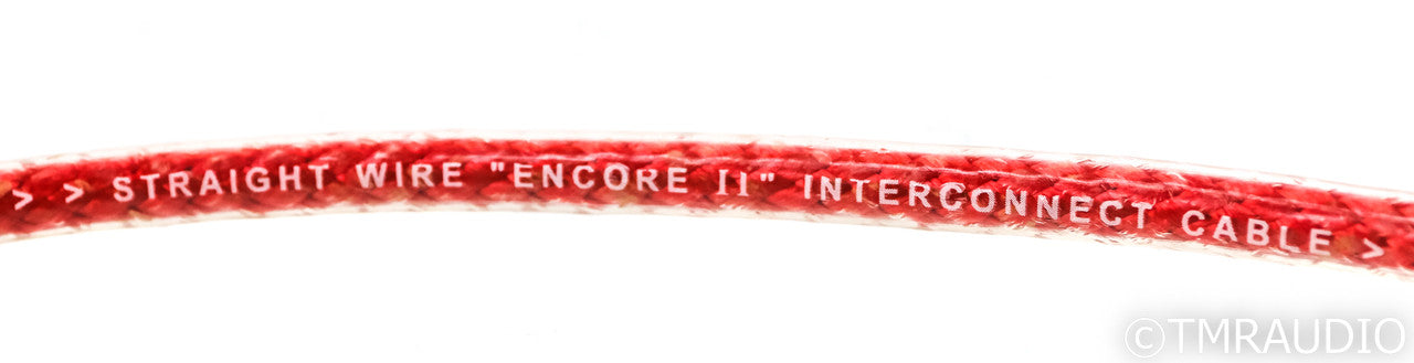 Straight Wire Encore II XLR Cable; Single .5m Balanced Interconnect; Encore2