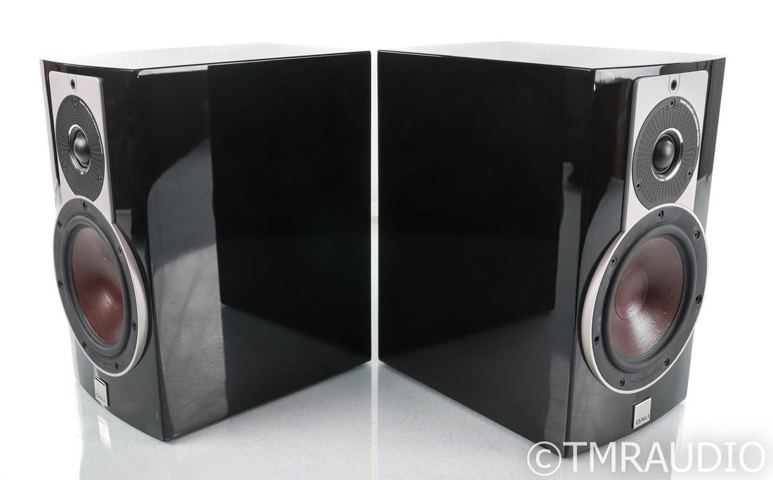 Dali Rubicon 2 Bookshelf Speakers; Gloss Black Pair (Open Box)