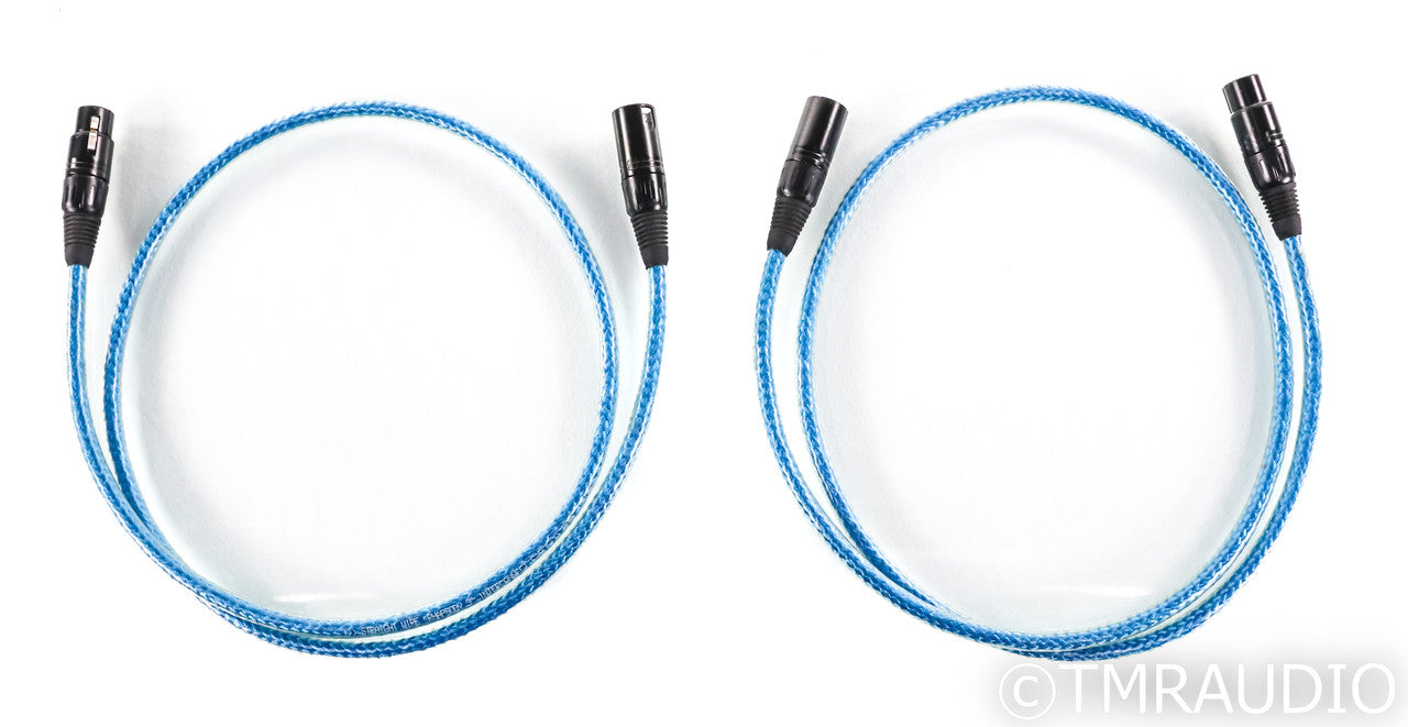 Straight Wire Rhapsody III XLR Cables; 1.25m Pair Balanced Interconnects;