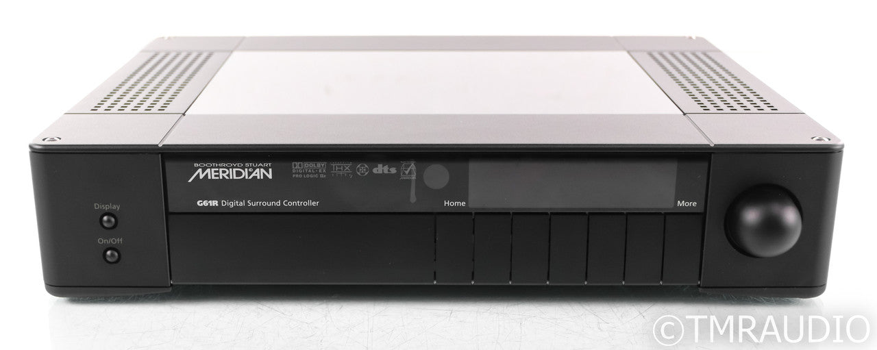 Meridian G61R 7.1 Channel Home Theater Processor; Remote; Black; G61-R