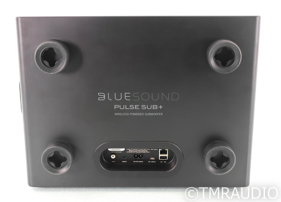 BlueSound Pulse Sub + 8" Wireless Powered Subwoofer; Black (Open Box)