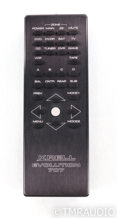 Krell KAV HTS 5.1 Channel Home Theater Processor; Home Theater Standard; Remote