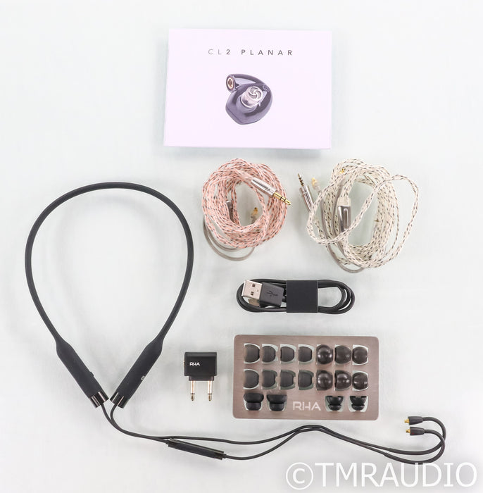 RHA CL2 Planar Magnetic In-Ear Monitors; CL-2; IEM; Bluetooth