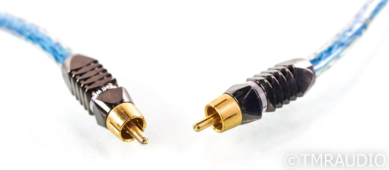Straight Wire Rhapsody II RCA Cables; 1m Pair Interconnects; Rhapsody2