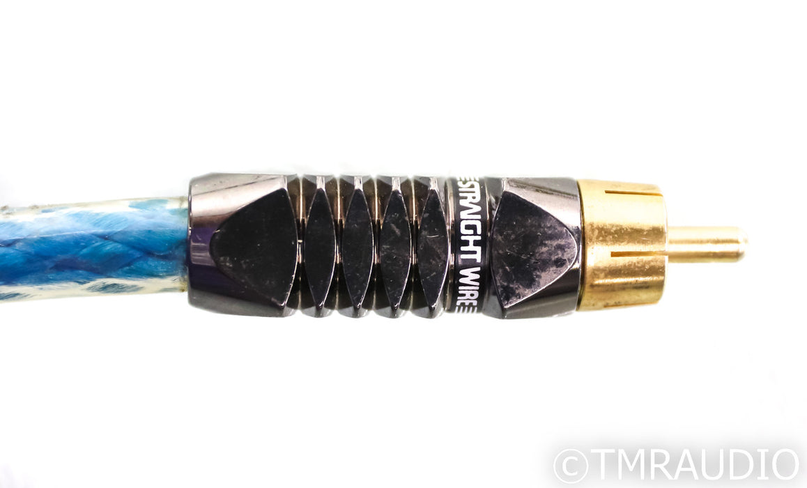 Straight Wire Rhapsody II RCA Cables; 1m Pair Interconnects; Rhapsody2