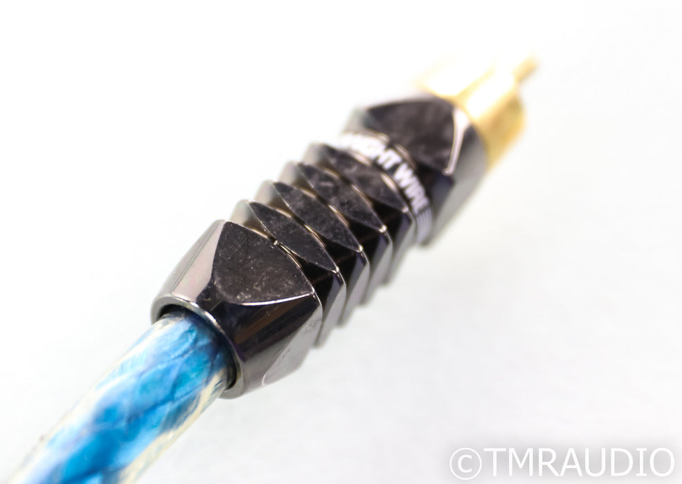 Straight Wire Rhapsody II RCA Cables; 1m Pair Interconnects; Rhapsody2
