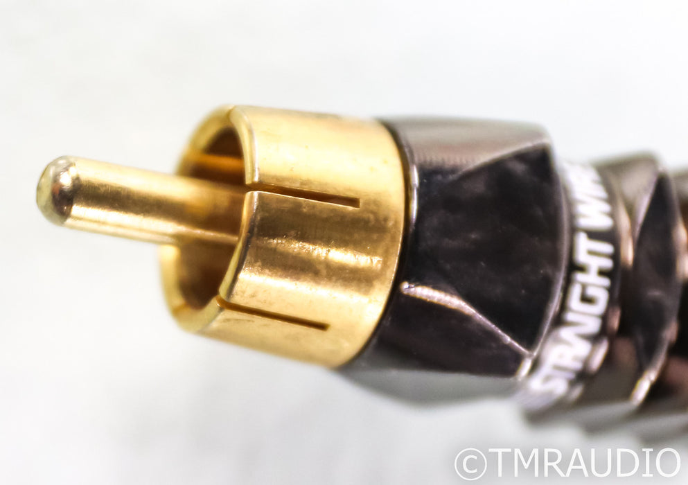 Straight Wire Rhapsody II RCA Cables; 1m Pair Interconnects; Rhapsody2