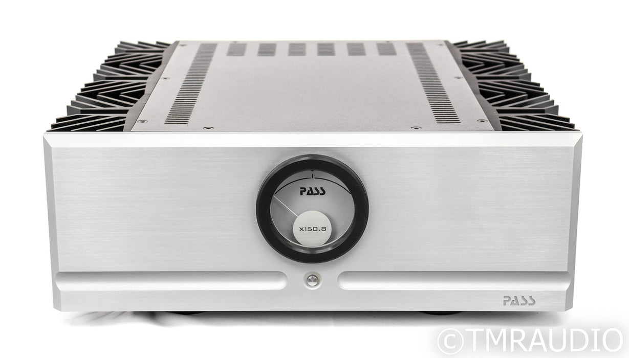 Pass Labs X150.8 Stereo Power Amplifier; X-150.8; Silver