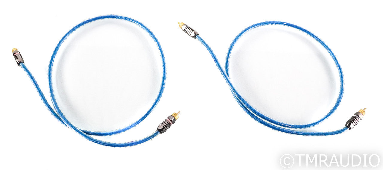Straight Wire Rhapsody II RCA Cables; 1m Pair Interconnects