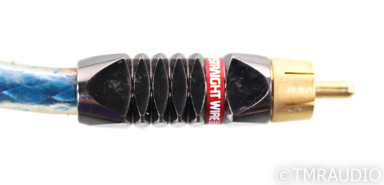 Straight Wire Rhapsody II RCA Cables; 1m Pair Interconnects